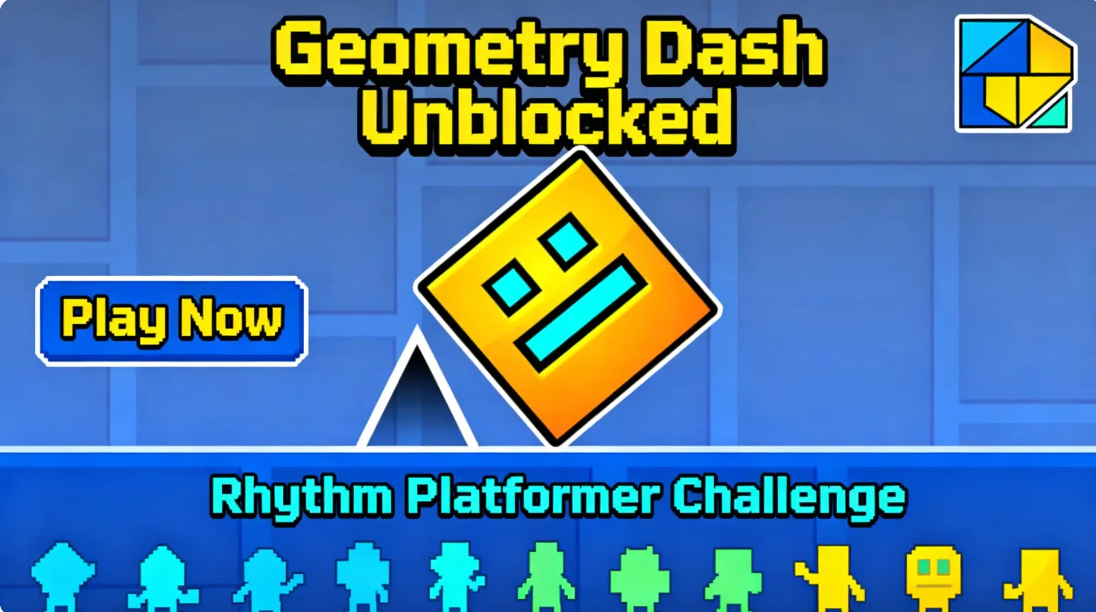 Play Geometry Dash Unblocked Online – Free Rhythm Platformer Game for School (2026 Guide)
